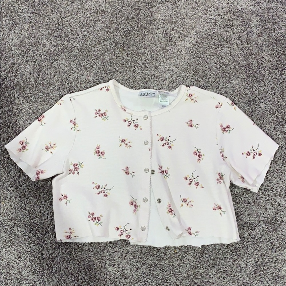 Vintage flower shirt